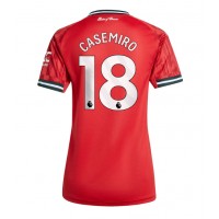 Stroje piłkarskie Manchester United Casemiro #18 Koszulka Podstawowej dla damskie 2025-26 Krótki Rękaw
